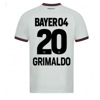 Bayer Leverkusen Alejandro Grimaldo #20 Replika Bortatröja 2023-24 Kortärmad